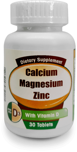 CALCIO, MAGNESIO Y ZINC CON VITAMINA D